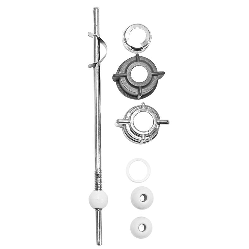 EasyPopUp PF0904 Chrome Metal/Plastic Ball Rod Assembly Kit