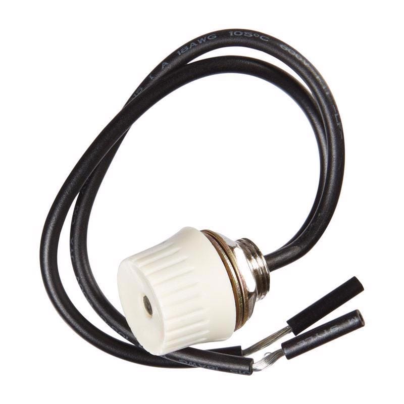 Jandorf 61217 3 amps Single Pole Rotary Appliance Switch White 1 pk