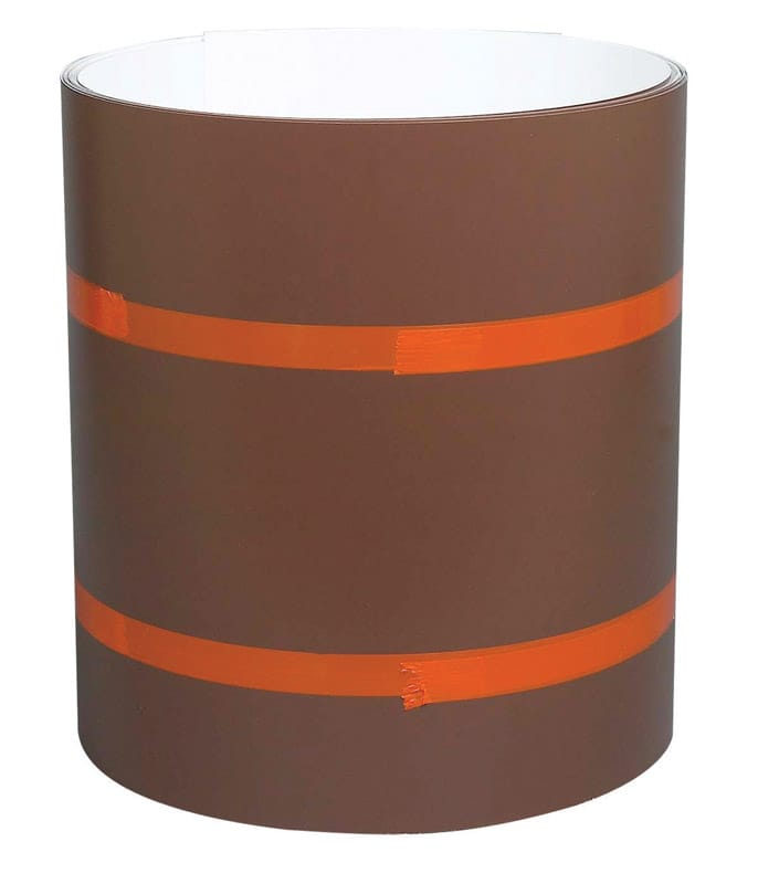Amerimax 69110 10 in. W X 50 ft. L Aluminum Painted Coil Brown/White