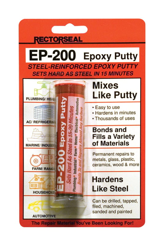 RectorSeal 97602 EP 200 Gray Epoxy Putty 2 oz