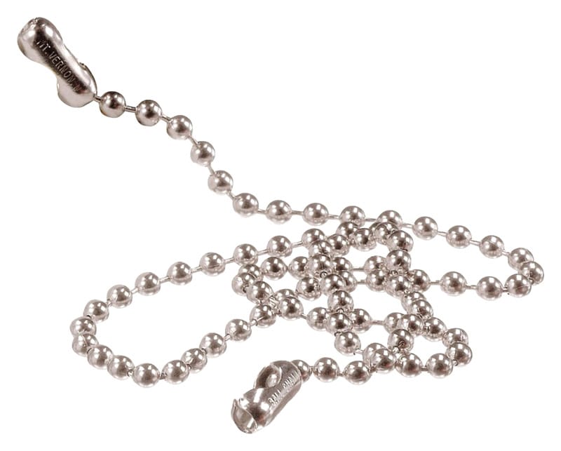 Plumb Pak PP820-20 Polished Chrome Chrome Beaded Chain