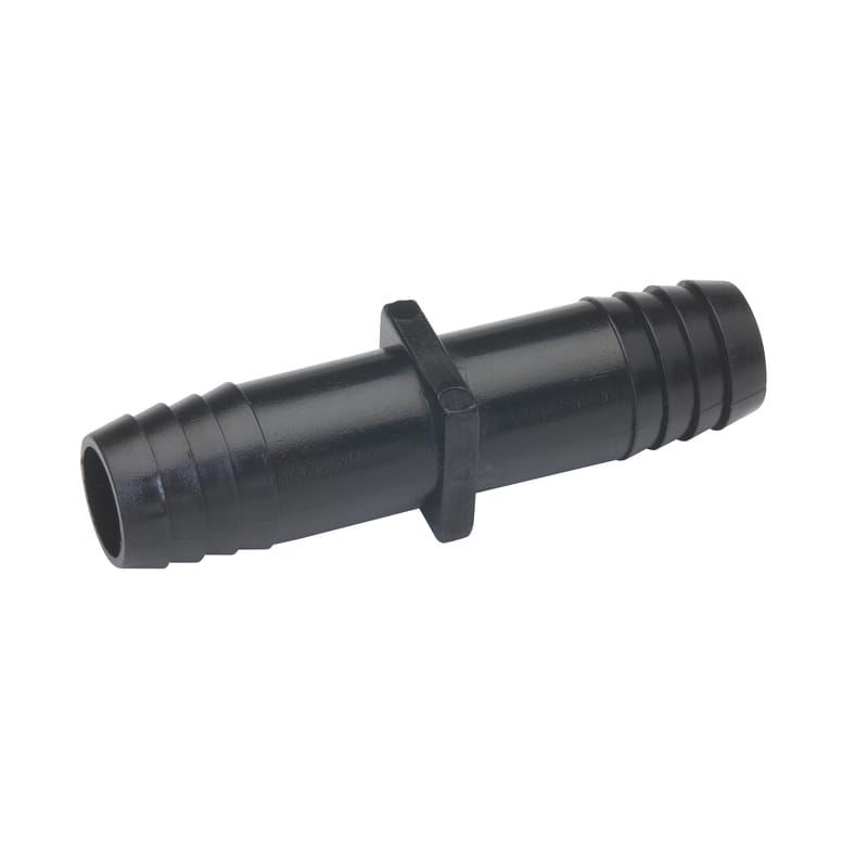 B&K 169-527 1/2 in. Barb each X 1/2 in. D Barb Poly Adapter 1 pk