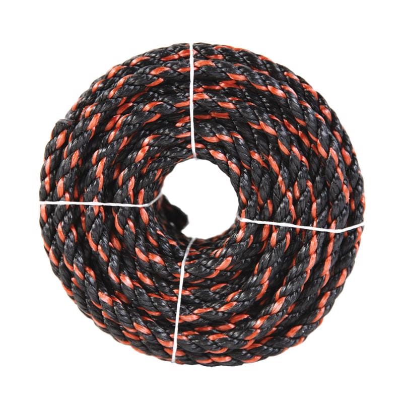 Koch 5031635 1/2 In. D X 50 Ft. L Black/Orange Twiste