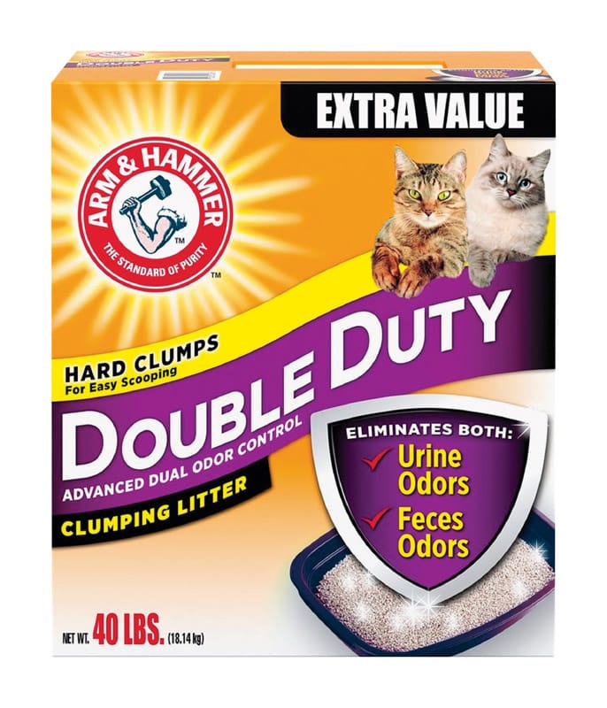 Arm & Hammer 02408 Litter Fresh and Clean Scent Cat Litter 40 lb