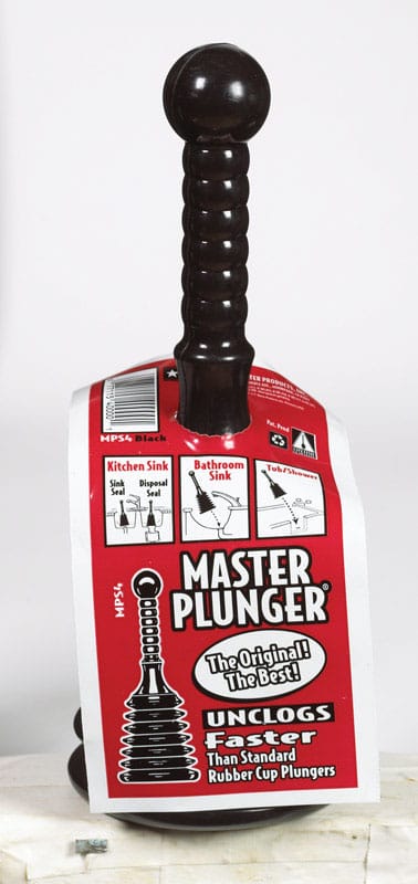 GT Water Products MPS4 Master Plunger Mini Plunger 12 in. L X 4 in. D