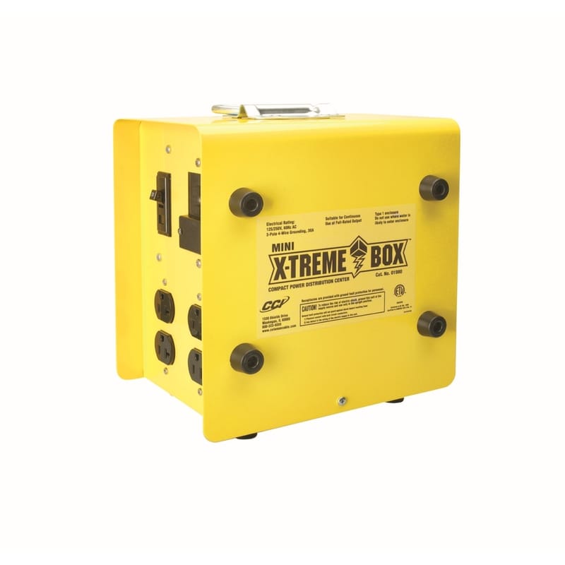 Southwire 6532UGM1 8 outlets Temporary Power Distribution Yellow