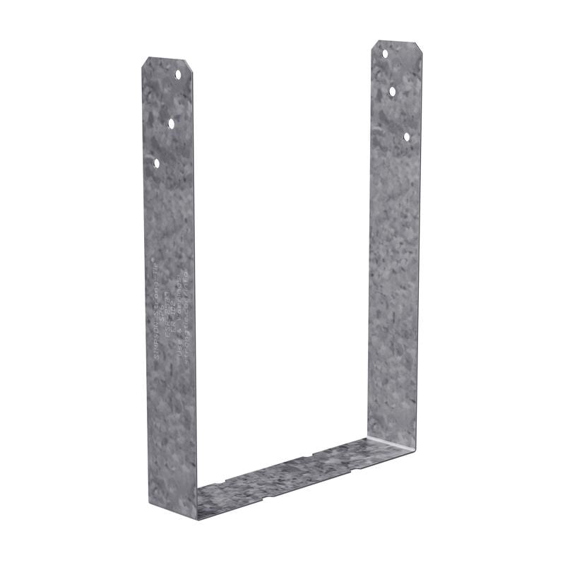 Simpson Strong-Tie SP6 5.6 in. H X 1.3 in. W X 7.7 in. L Galvanized Steel Stud Plate