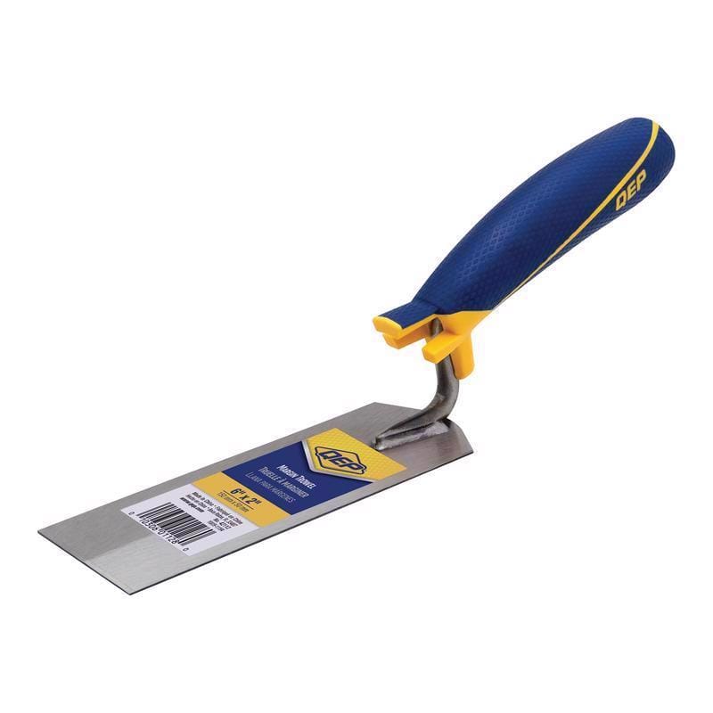Qep 42112 2 in. H X 2 in. W X 6 in. L Steel Margin Trowel 1 pk