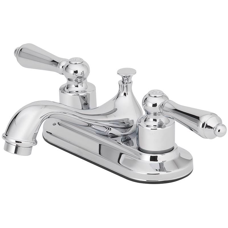 Oakbrook Collection 65408W-6301 Chrome Traditional Two-Handle Bathroom Sink Faucet 4 in.