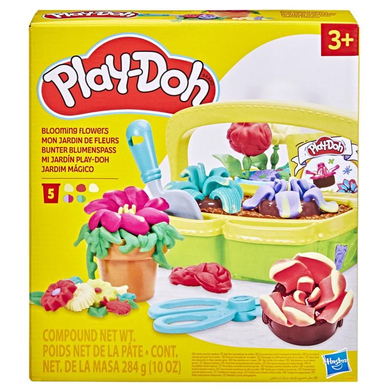 Hasbro HSBG0492 Play-Doh Blooming Flower Toy Playset Multicolored