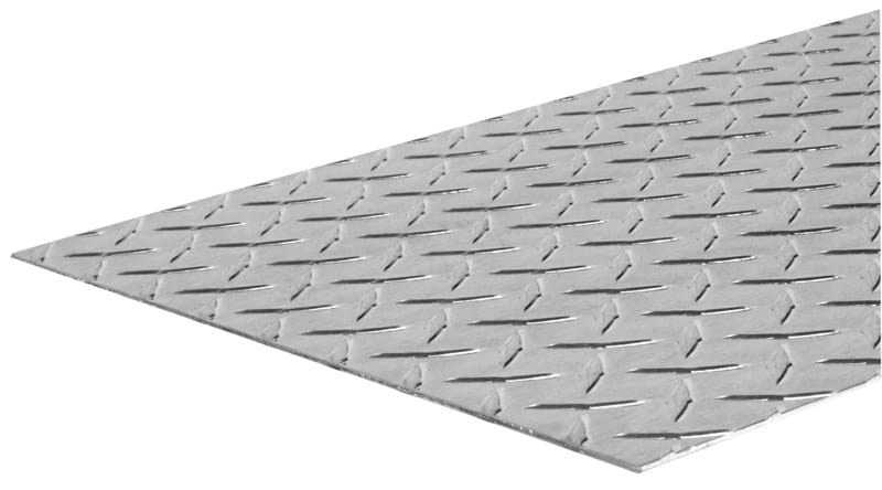 Steelworks 11799 24 in. L X 12 in. W Uncoated Steel Diamond Tread Plate