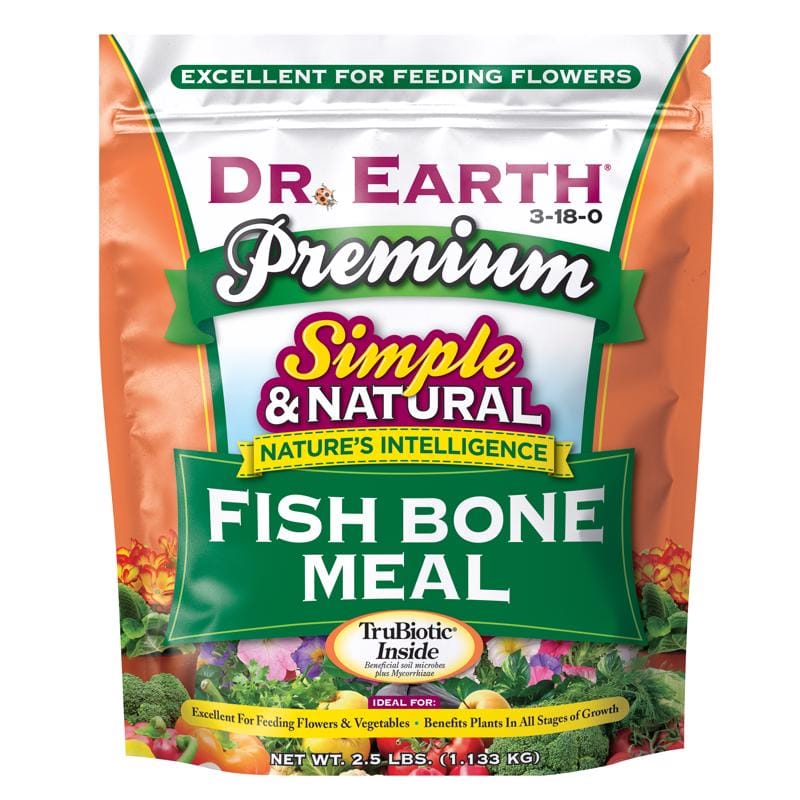 DR EARTH 7637515 FISH BONE MEAL 2.5#