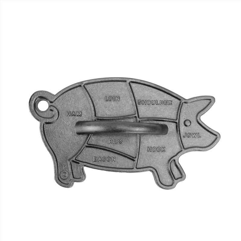 Lodge LPIGP Cast Iron Bacon Press 5.5 in. Black