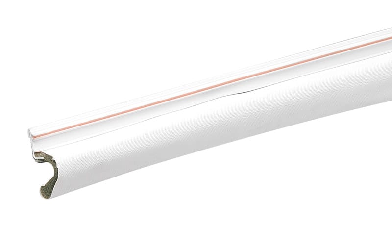 Frost King DS7W/25 White Plastic Weather Seal For Doors 7 ft. L X 1 in.