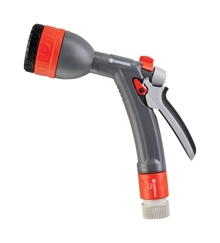 Gardena 8121 4 Pattern Adjustable Multi Regulator ABS Hose Nozzle