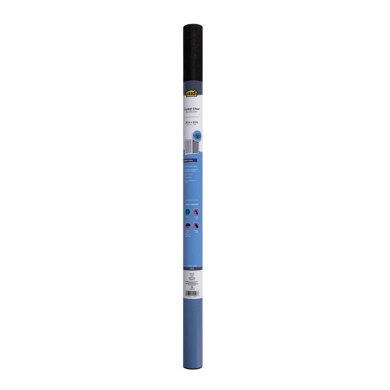 M-D Building Products 14128 Charcoal Fiberglass Door and Window Screen 36 in. W X 25 ft. L 1 pk