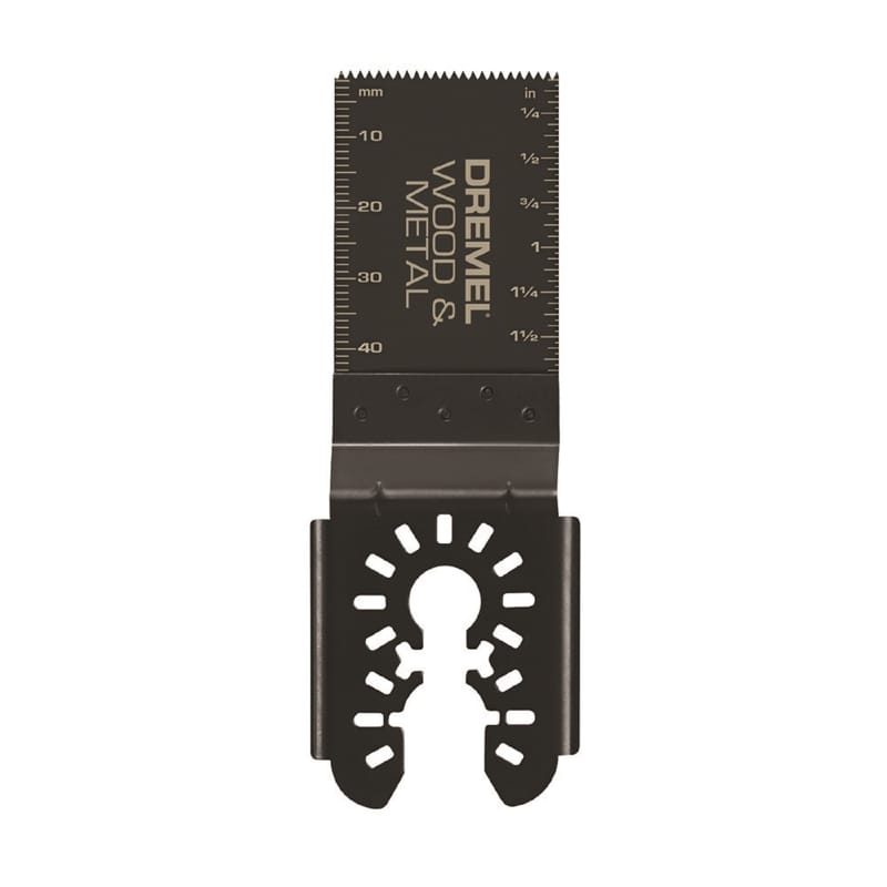 Dremel MM482U 1-5/8 in. Bi-Metal Universal Wood and Metal Flush Cut Blade 1 pk