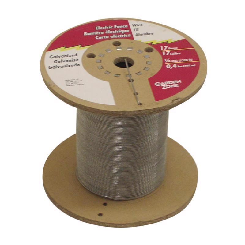 FarmGard 317754A 0.0453 in. H X 1320 ft. L Galvanized Steel Electric Fencing Silver