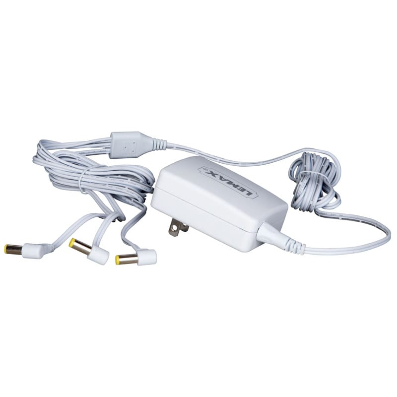 Lemax 94563 Grounded 3 outlets AC Power Adapter 1 pk