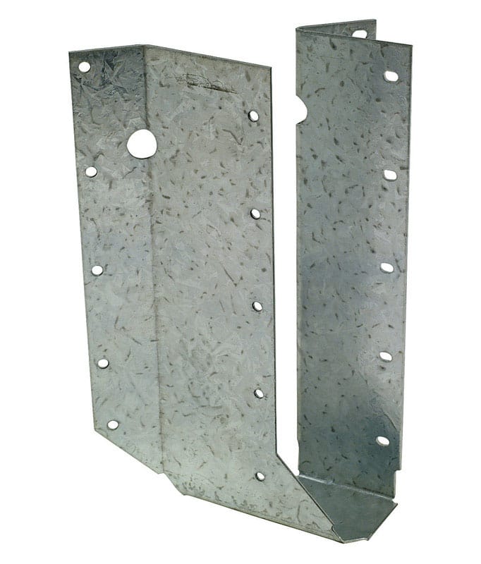 Simpson Strong-Tie SUR210Z ZMax 2.56 in. H X 4.65 in. W 16 Ga. Galvanized Steel Joist Hanger