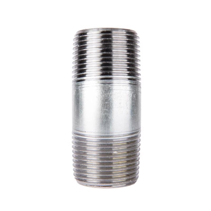 STZ Industries 301U2X3 2 in. MIP each X 2 in. D MIP Galvanized Steel 3 in. L Nipple