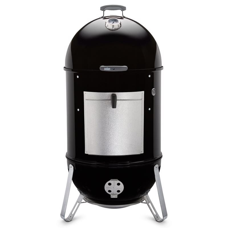 Weber 731001 Smokey Mountain Charcoal/Wood Bullet Smoker Black