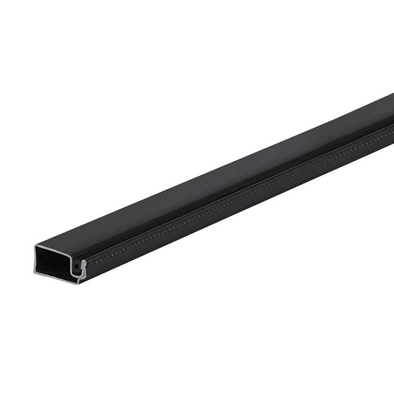 M-D Building Products 58700 Matte Black Aluminum Screen Frame 3/4 in. L X 94 in. H 1 pk
