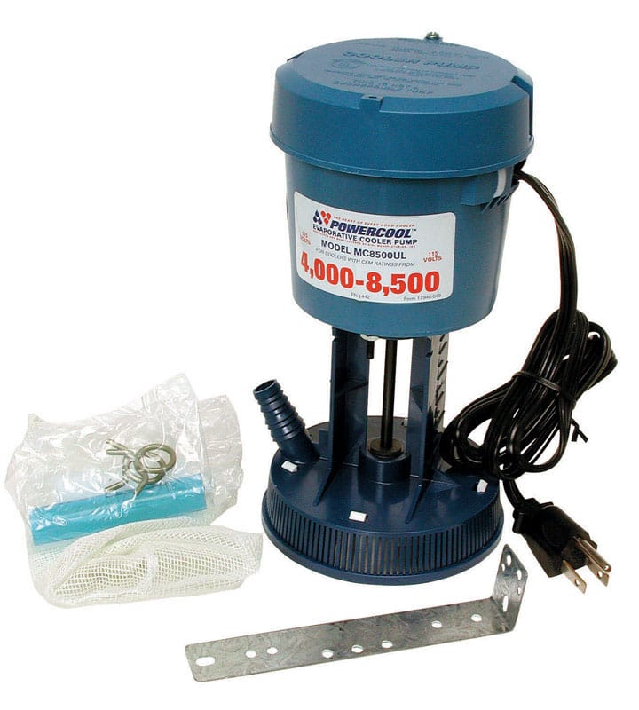 Dial 1443 8-1/2 in. H X 4-3/16 in. W Orange Plastic Evaporative Cooler Pump