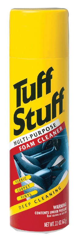 Tuff Stuff 13147WB Carpet/Fabric/Vinyl Multi-Purpose Cleaner Foam 22 oz