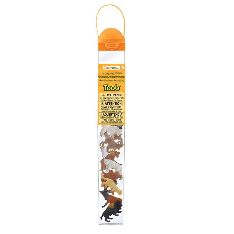 Safari LTD. 697004 Toobs North American Wildlife Toy Assorted 12 pc