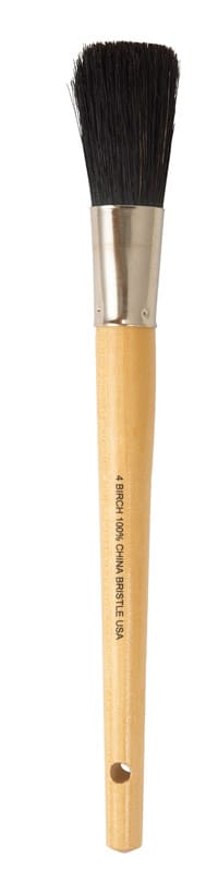 Bestt Liebco 501101400 Birch Brush No. 4 Oval Paint Brush