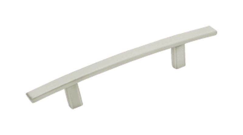 Amerock BP26203G10 Cyprus Contemporary Arch Cabinet Pull 3-3/4 in. Satin Nickel Silver 1 pk