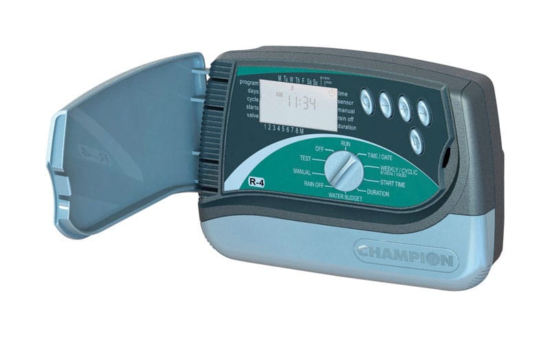 Champion R-4I Programmable 4 Zone Indoor Sprinkler Timer