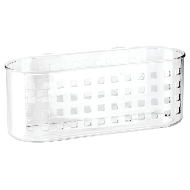 iDesign 41600 Clear Plastic Shower Basket