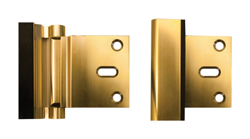 The Door Guardian DG01-B Brass Security Latch