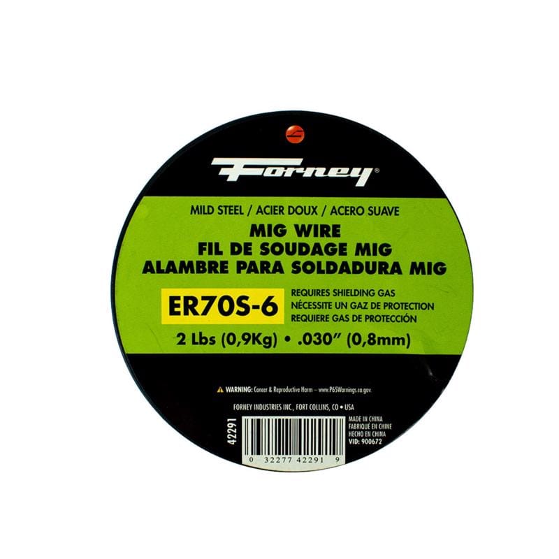Forney 42291 Er70S-6, .030In, 2Lbs, Steel Mig