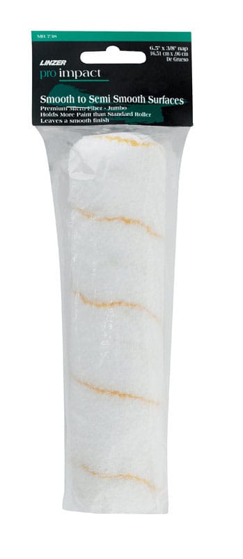 Linzer MR 738 N 0700 Pro Impact Microfiber 6.5 in. W X 3/8 in. Mini Paint Roller Cover 1 pk