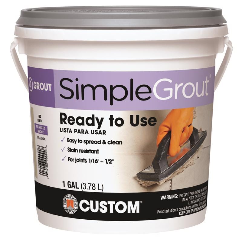 Custom Building Products PMG3811-2 SimpleGrout Indoor White Grout 1 gal