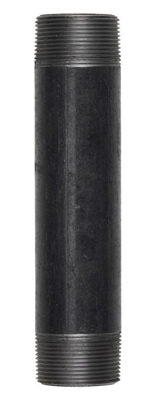 Anvil 8700140109 Beck 3/4 in. MPT Black Steel 6 in. L Nipple