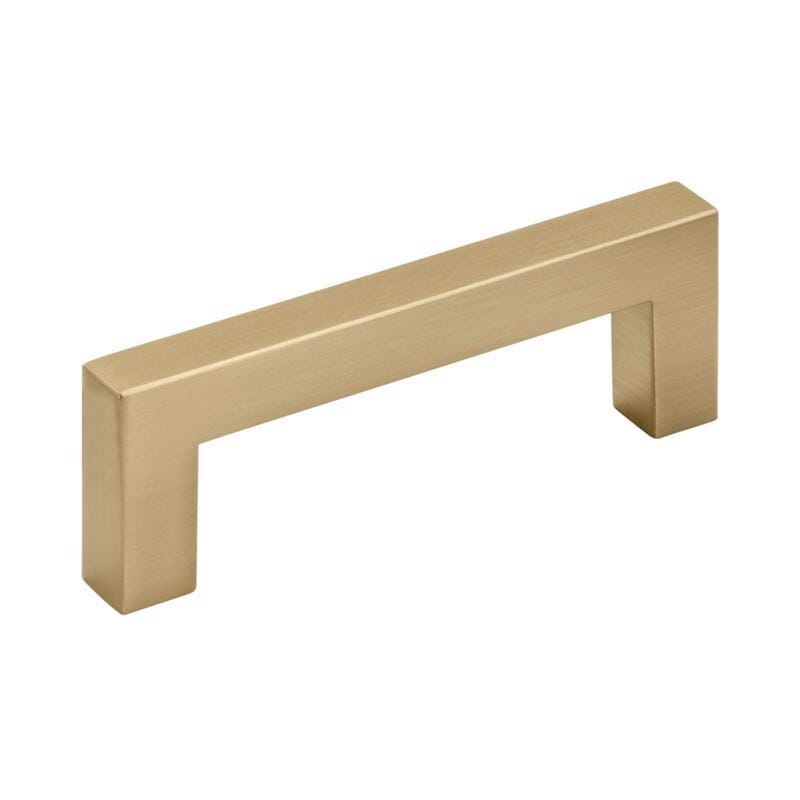 Amerock BP36578CZ Contemporary Bar Cabinet Pull 3 in. Champagne Bronze Gold 1 pk