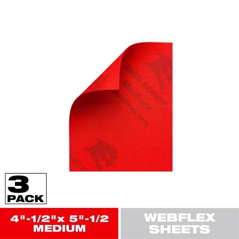 Diablo DWS045MEDF03G Sand Demon 4-1/2 in. L X 5-1/2 in. W 100 Grit Ceramic Blend Sanding Sheet 3 pk