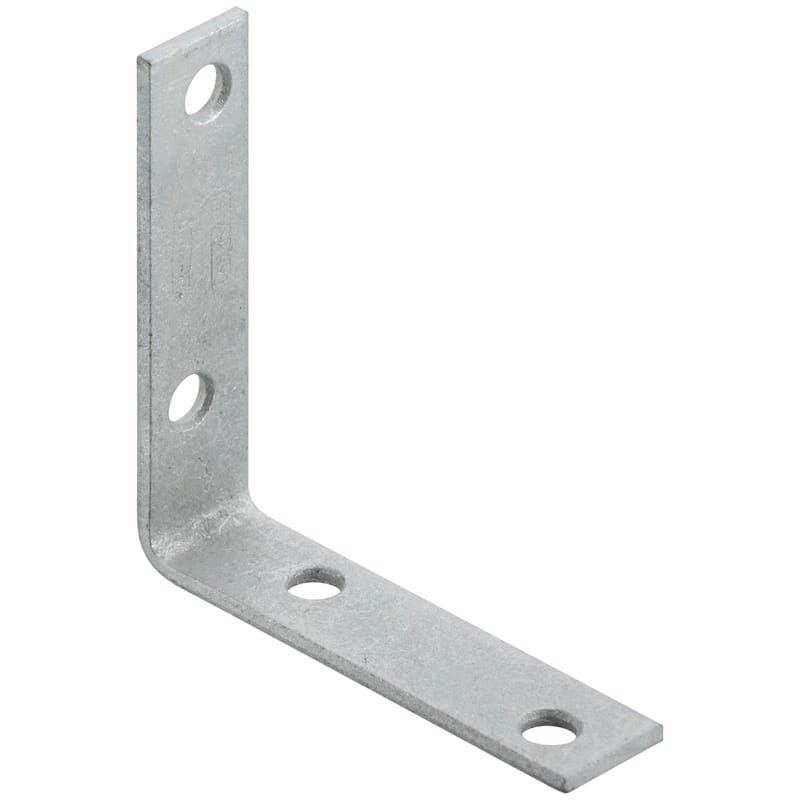 National Hardware N208-769 3 in. H X 3/4 in. W X 0.11 in. D Galvanized Steel Inside Corner Brace