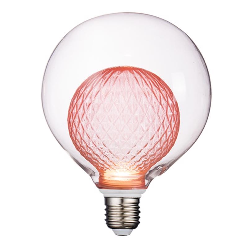 Globe Electric 16000254 G40 E26 (Medium) LED Bulb Soft White 3 Watt Equivalence 1 pk