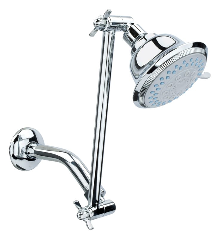 Oakbrook Collection 520 A15324CP-WS Chrome PVC 5 settings Adjustable Showerhead 1.8 gpm