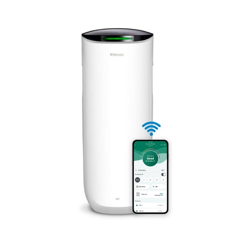 3M FAP-ST02N Filtrete Carbon True HEPA Smart Air Purifier 310 sq ft