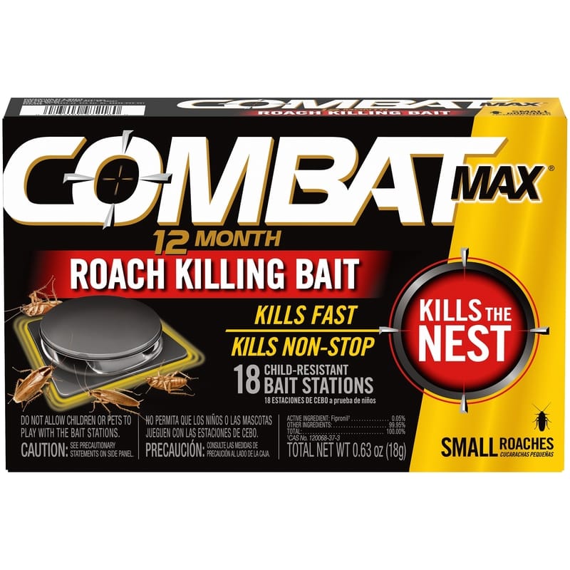 Combat 97218 Max Roach Bait Station 18 pk