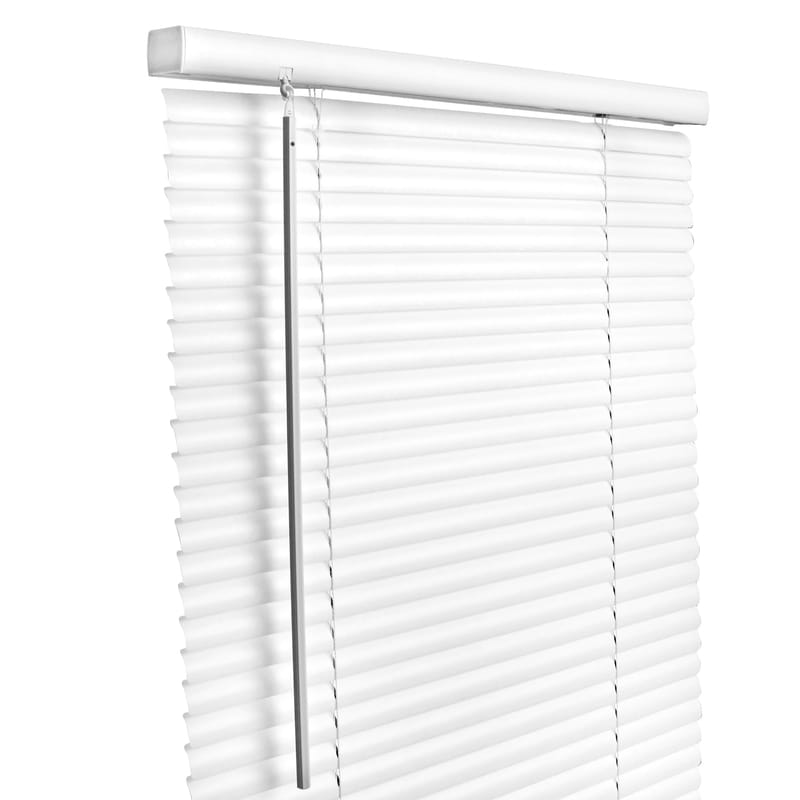 Living Accents MAX5564WH Vinyl 1 in. Blinds 55 in. W X 64 in. H White Cordless