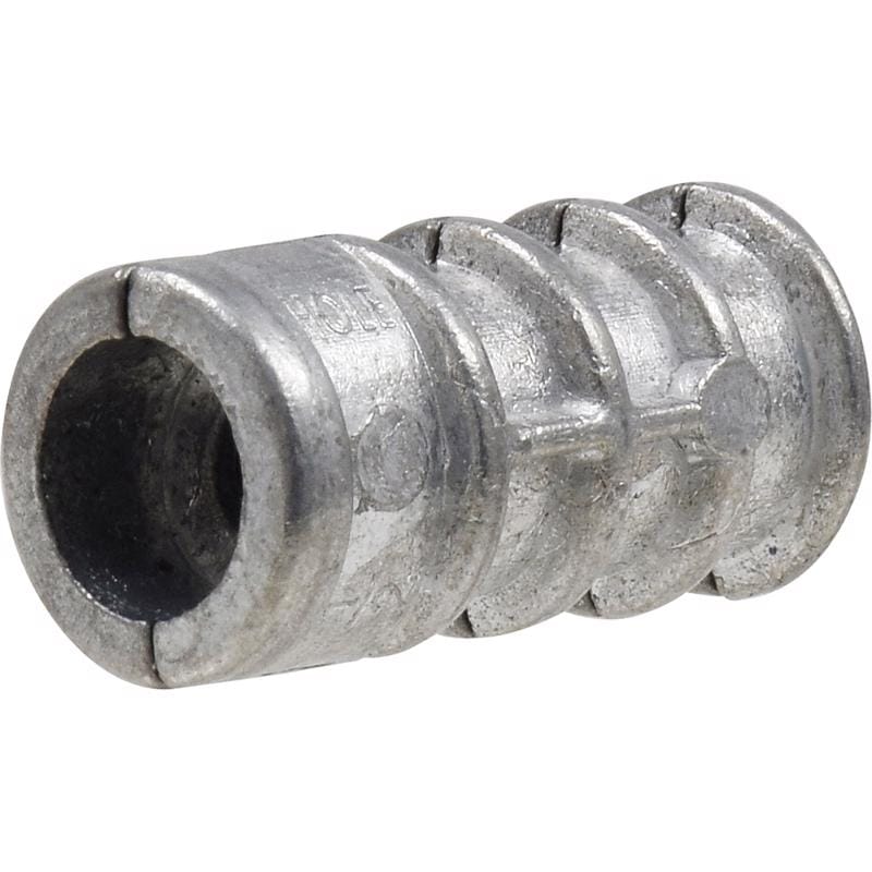 Hillman 370188 1/4 in. D X 1/4 in. Short in. L Zinc Round Head Lag Shield Anchors 50 pc