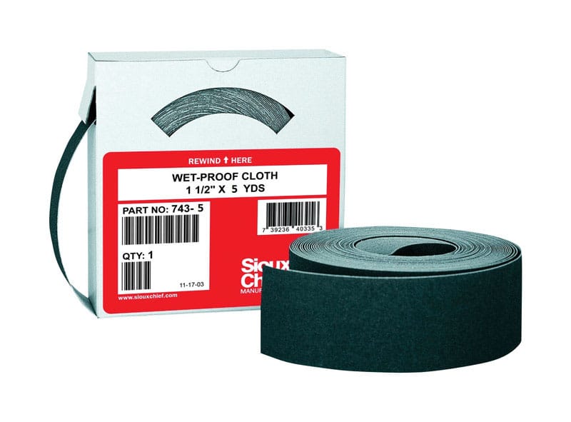 Sioux Chief 743-05 180 in. L X 1-1/2 in. W 120 Grit Abrasive Mesh Sandpaper 1 pk