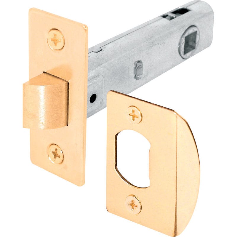 Prime-Line E 2281 Bright Brass Brass Mortise Latch Bolt